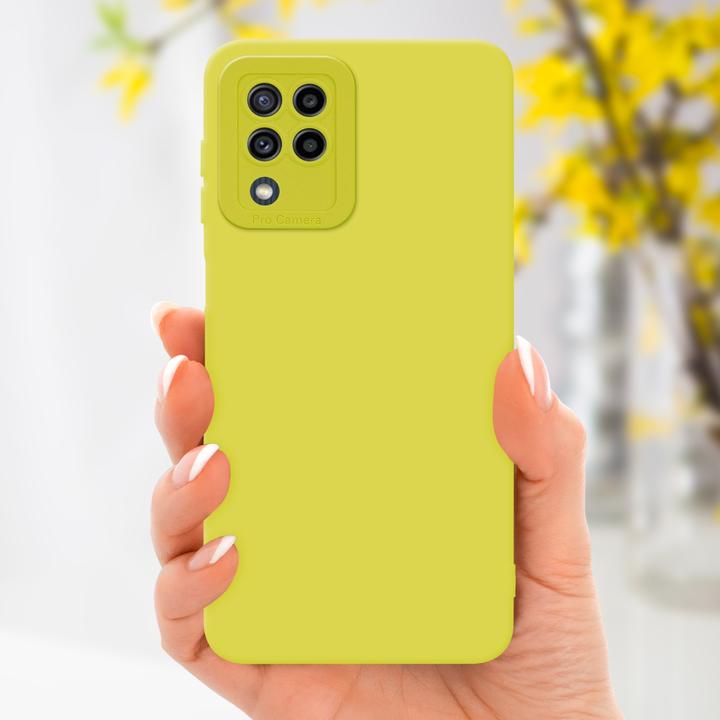 Actual product image Cadorabo Case for Samsung Galaxy M22 / M32 4G in TPU Fluid LM162 Style (Samsung Galaxy M22, Samsung Galaxy A32)