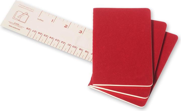Produktbild Moleskine Notizhefte Cahier (90 x 140 mm, Blanko, Weicher Einband)