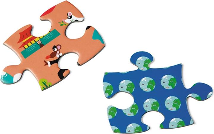 Actual product image Scratch World map (150 pieces)