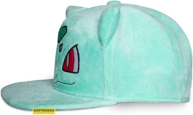 Image du produit Difuzed Pokémon : Peluche Bulbasaur - Casquette (Taille unique)