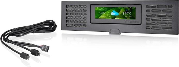 Immagine prodotto Thermaltake TT Kit pannello LCD nero The Tower 200 AC-066-OO1NAN-A1