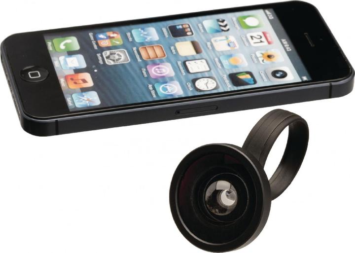 Actual product image Camlink CL-ML40SW Super wide-angle lens for mobile phones, 140 degrees (Metal)