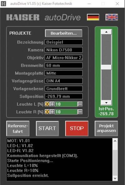 Image du produit Kaiser Fototechnik Colonne de guidage RSP autoDrive 1.5 (Support de stand)