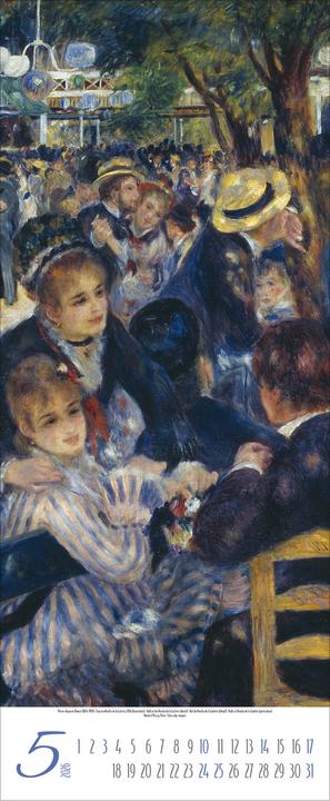 Produktbild Impressionisten 2026 (28.5 x 69 cm, Französisch, Englisch)
