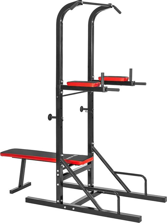 tectake Multi Gym Reeves - bench press, pull-up bar, dip & leg raise station