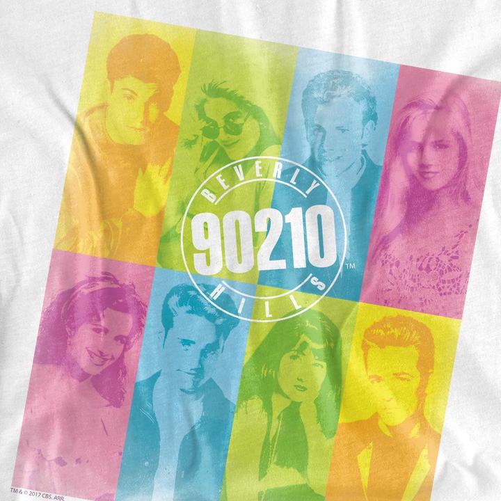 Actual product image 90210 Mens Color Block of Friends T-Shirt (S)