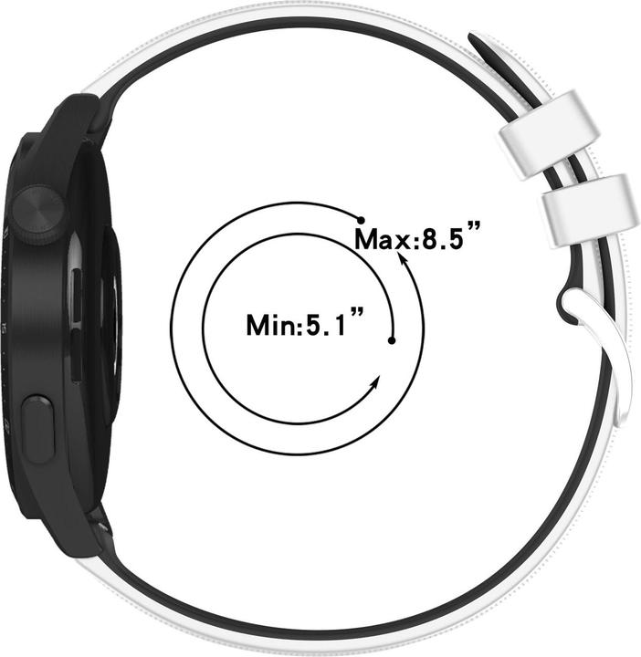 Actual product image Avizar Replacement wristband (Durable silicone, Huawei Watch GT 3 (46 mm))