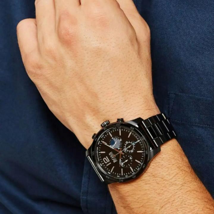 Actual product image Hugo Boss Grand Prix (Chronograph, 44 mm)