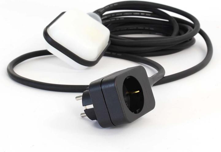 Actual product image XPOtool Wiltec Aquastop Float Switch for Filling Ponds 5m Cable Overflow Protection Regulating Water Level