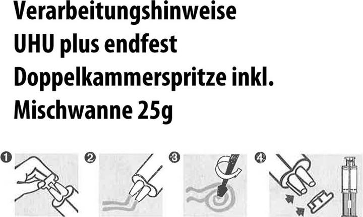 Produktbild UHU Plus Endfest (25 g, 24 ml)