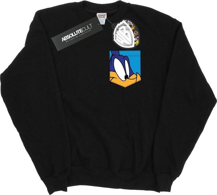 Produktbild Looney Tunes Road Runner Face Faux Pocket Sweatshirt (S)