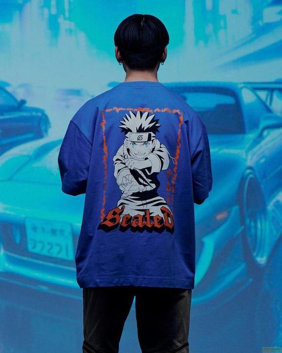Produktbild Naruto Shippuden T-Shirt Graphic Blue (S) (S)