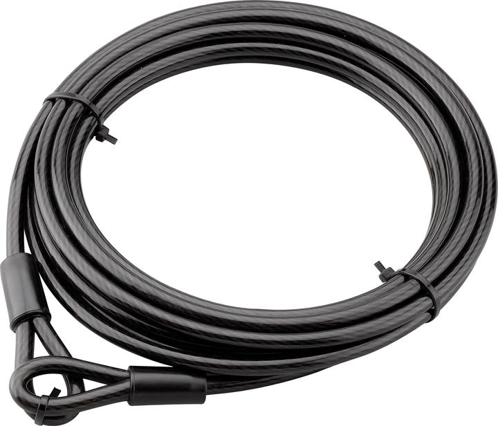 Thirard Câble antivol twisty, vélo, abris de jardin, ø 8, 6.00m, acier gaine pvc -
