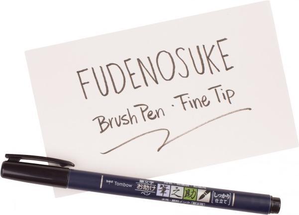 Produktbild Tombow Kalligraphie-Stift WS-BH / BS (Schwarz, 2 x)