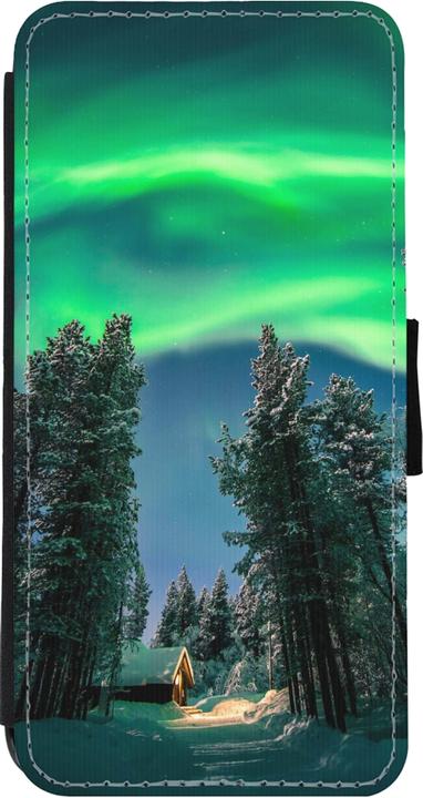 Actual product image PhoneLook Cover Wallet black Winter 22 Northern Lights (Apple iPhone 11)