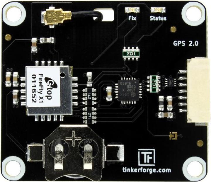 Produktbild Tinkerforge GPS Bricklet 2.0 (Funkmodul, Empfänger)