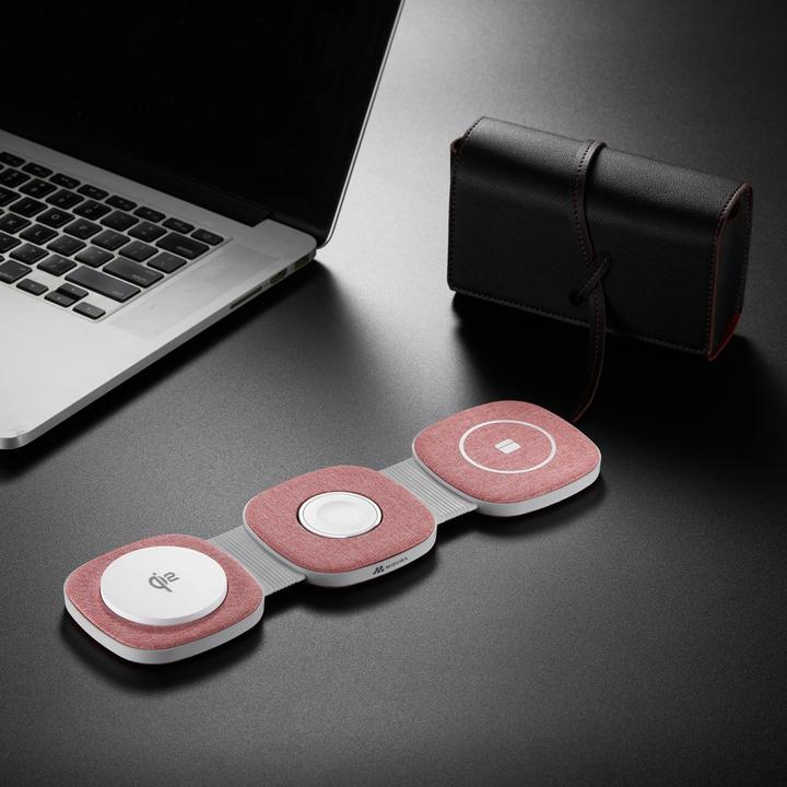 Immagine prodotto Misura MH06 Caricatore magnetico wireless pieghevole - ROSA (35 W)