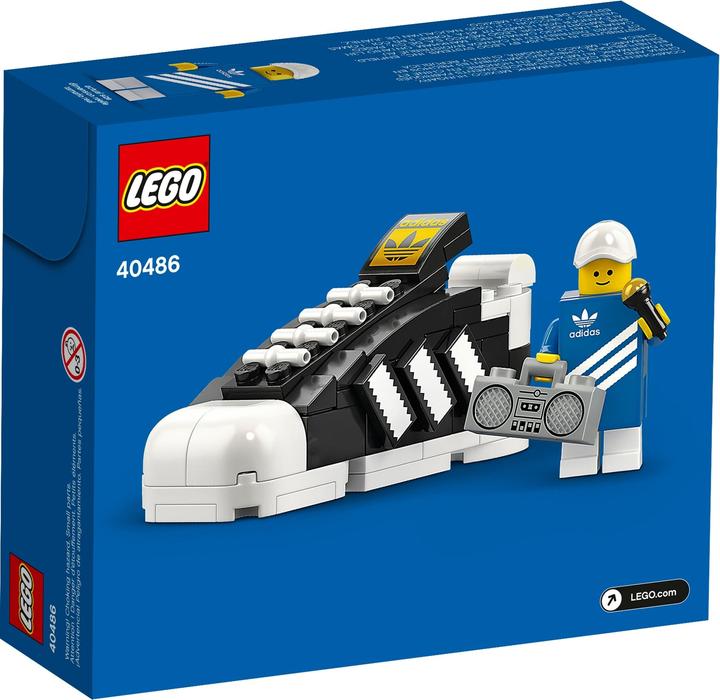 Actual product image LEGO Adidas Originals Superstar (40486, LEGO Icons)
