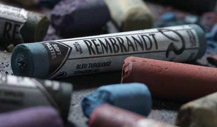 Produktbild Rembrandt TALENS Pastelle Soft (Weiss, 4 x)