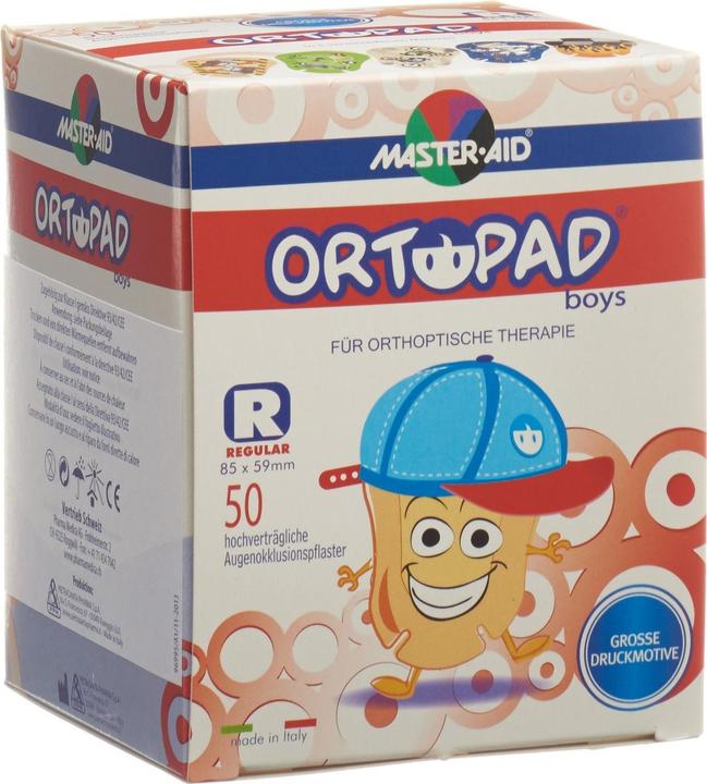 Produktbild Master Aid Augenpflaster Regular Boys 50 Stück (50 x)