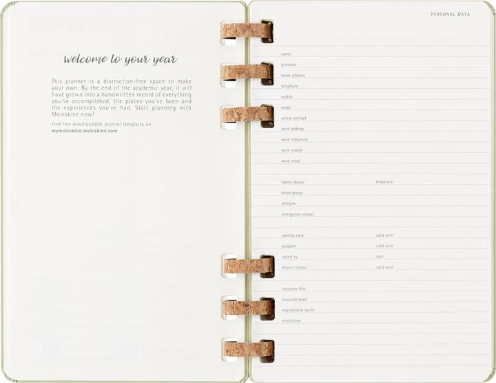 Actual product image Moleskine Life (A5, English)