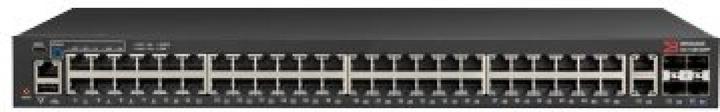 Actual product image Brocade CommScope Ruckus Networks ICX 7150 Switch 48x 10/100/1000 PoE+ 740 Watt, 2x 1G RJ45 uplink ports, 4x (48 Ports)