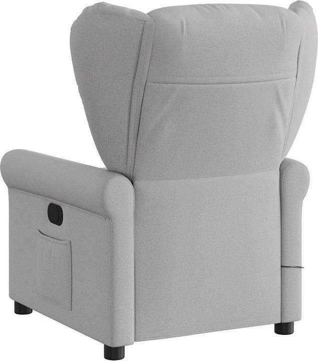 Produktbild VidaXL Massagesessel Wolkengrau Stoff Massage TV-Sessel