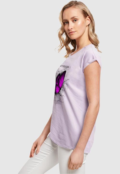 Immagine prodotto Merchcode Maglietta a spalla estesa Butterflies da donna - 112637 (3XL)