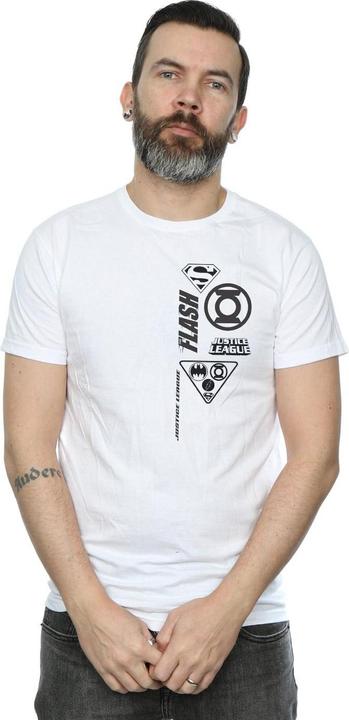 Produktbild Justice League Chest Icons TShirt (L)