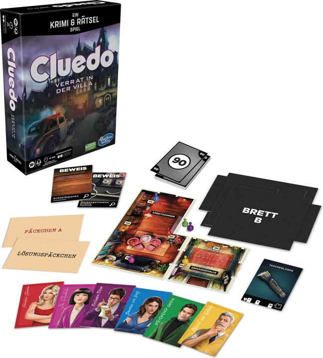 Produktbild Hasbro Gaming Cluedo Escape (Deutsch)