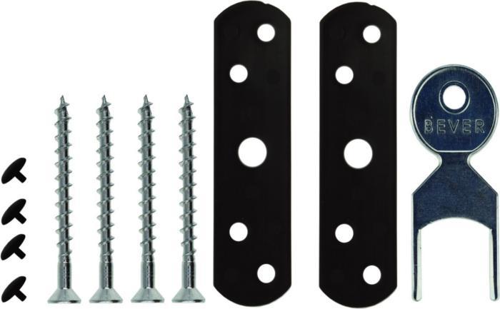 Actual product image Bever 20SB 1-leaf window locking device Brown