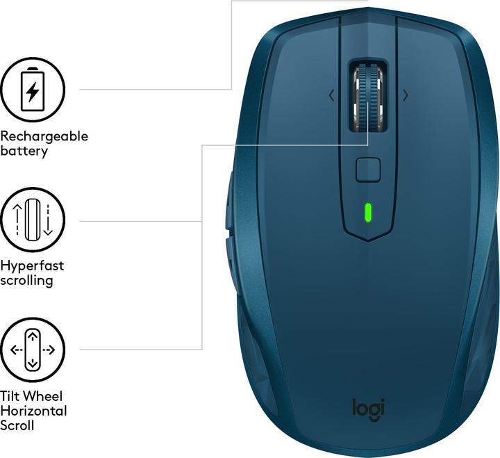 Actual product image Logitech MX Anywhere 2S (Wireless)