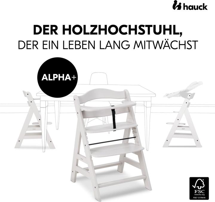 Produktbild Hauck Alpha+ Creme (Hochstuhl)