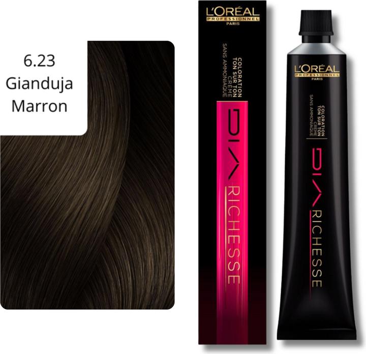 Produktbild L'Oréal Professionnel Dia Richesse (6.23 marron gianduja)