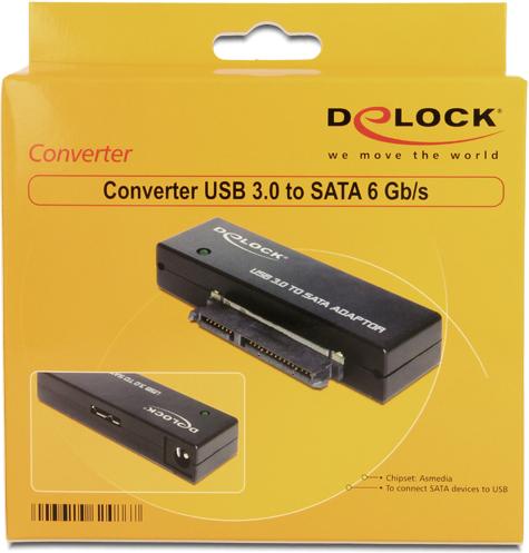 Immagine prodotto Delock 62486 Convertitore da USB 3.0 a SATA
