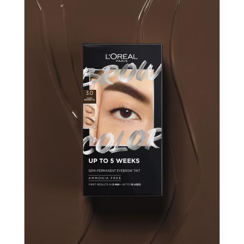 Actual product image L'Oréal Paris Brow Colour Semi-Permanent Eyebrow Tint (3.0 Dark Brunette)