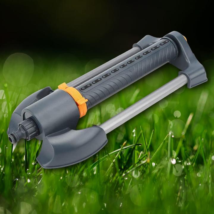 Produktbild Hermex Rasensprenger Gartensprinkler Beregnungsanlage Bewässerungssystem (Viereckregner)