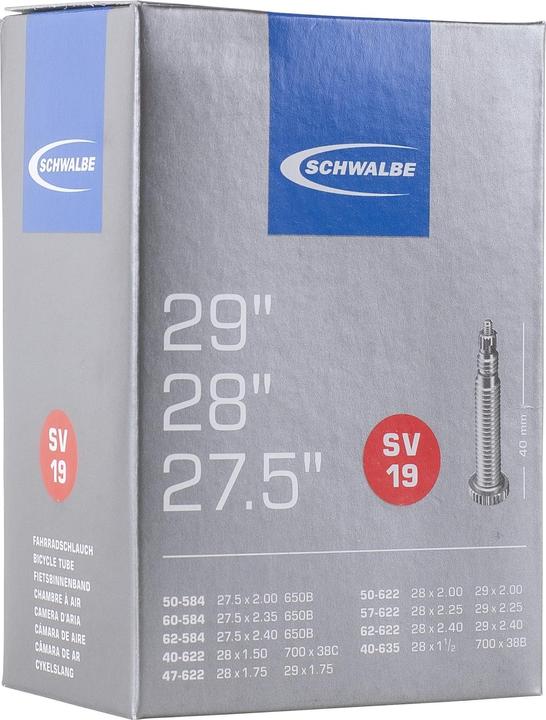 Productafbeelding Schwalbe Sv19 (Presta (SV), 27.5", 28", 29", 40 mm)