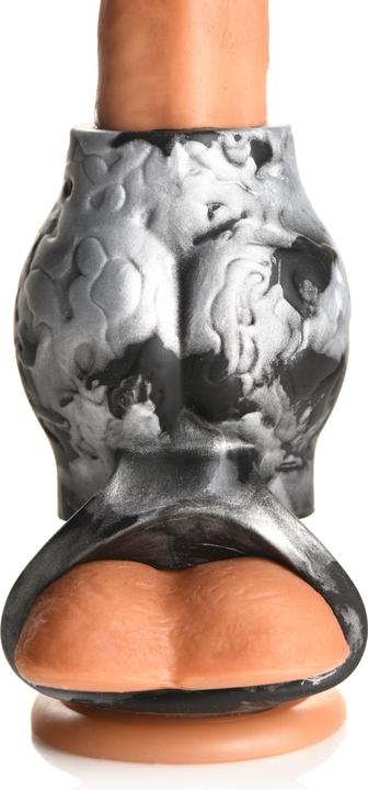 Actual product image Creature Cocks XR Brands - Night Prowler Ball Stretcher - Gray (6.60 cm)