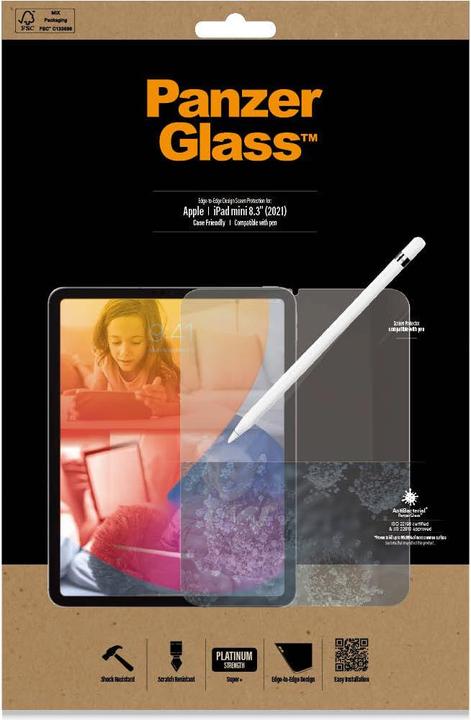 Produktbild PanzerGlass Tablet Schutz (1 Stück, iPad mini 2021 (6. Gen))