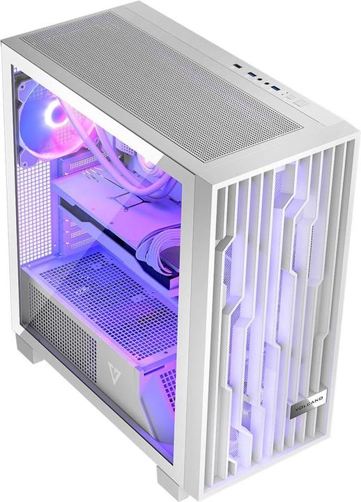 Image du produit Modecom Volcan Perun Apex ARGB biała (mATX, Mini-ITX, ATX, E-ATX)