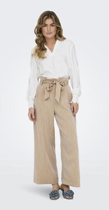 Image du produit Only Pantalon d'entraînement évasé Paperbag (XS)