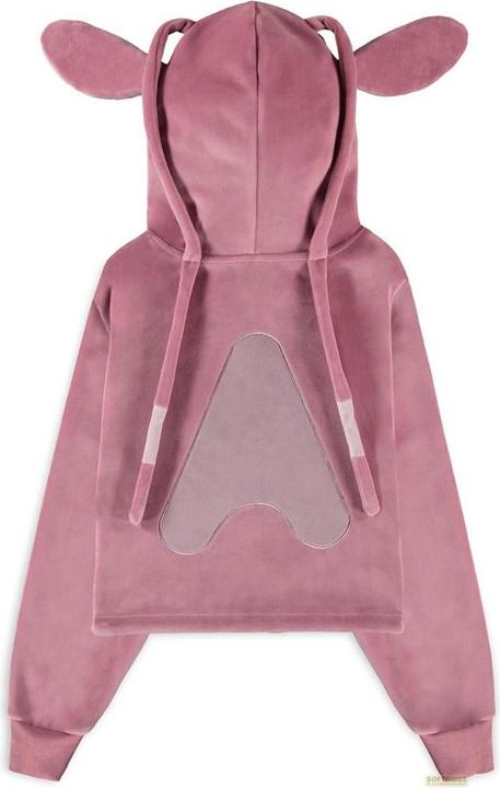 Actual product image Difuzed Lilo & Stitch - Angel Cropped Hoodie - 2XL (XXL)
