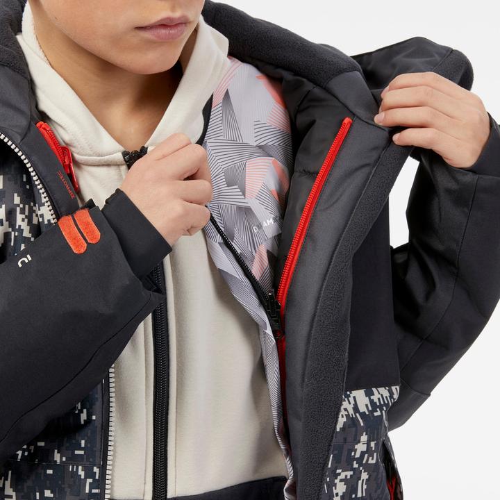 Immagine prodotto Wedze Giacca da snowboard bambino - SNB 500 Camouflage nero (128)