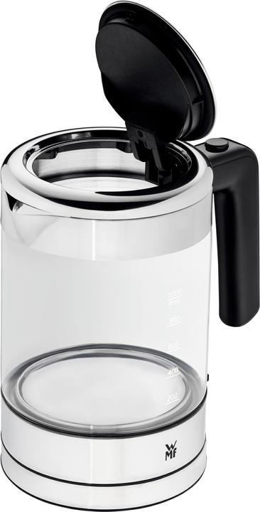 Produktbild WMF KÜCHENminis Reisewasserkocher kabellos / Glas-Wasserkocher klein 1l (1 l)