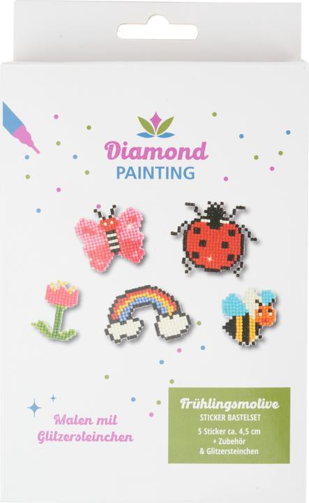 Produktbild Pracht Diamond Painting Sticker Bastelset "Frühlingsmotive"