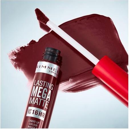Actual product image Rimmel London Lasting Mega Matte Liquid Lip Colour (810 Plum This Show)