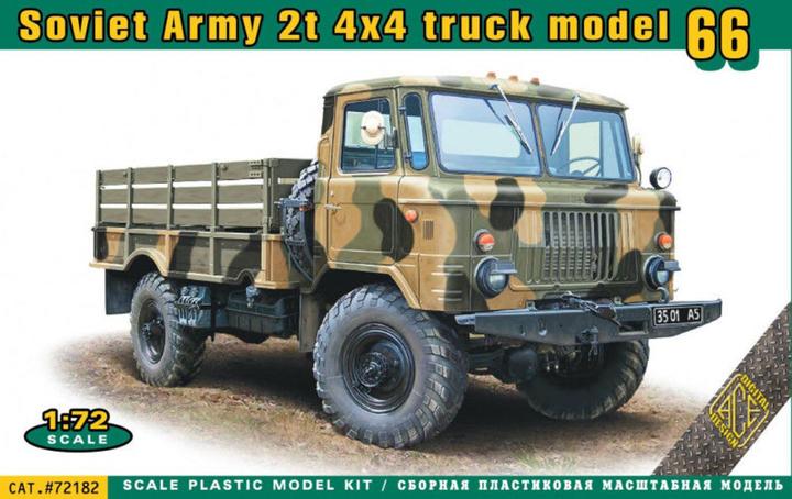 Ace Soviet Army 2t 4x4 truck model 66