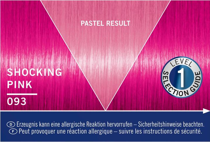 Actual product image Schwarzkopf Live Ultra Brights (93 Shocking Pink)