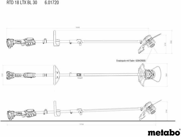 Immagine prodotto Metabo RTD 18 LTX BL 30 (Filo di taglio)